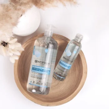 Gel Bio Neutro para limpeza de peles sensíveis e reativas. Com prebiótico ativo lava e protege a pele do rosto, corpo e cabelo. Sem perfume.